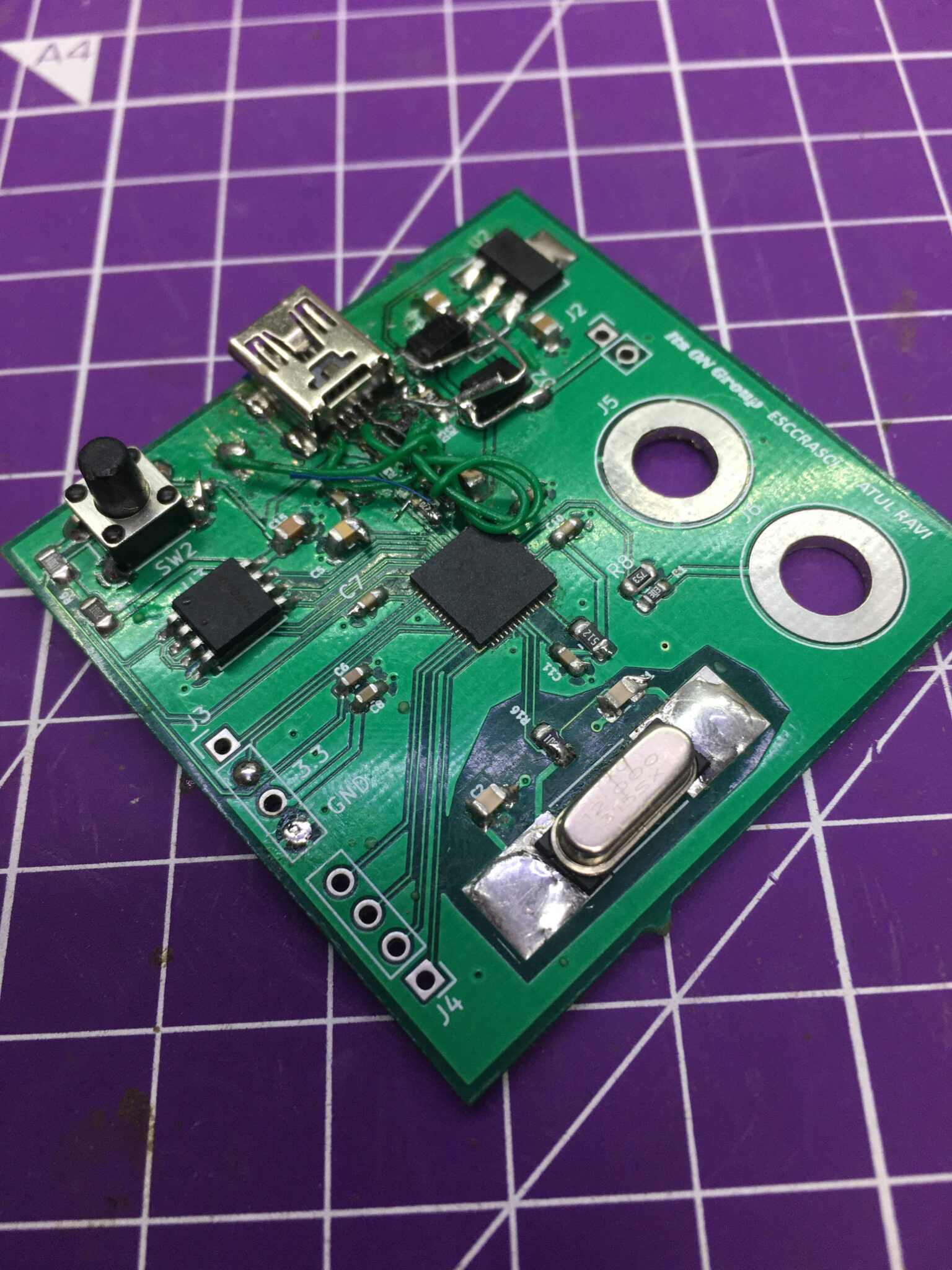 Building a board with the RP2040 ESC crasci